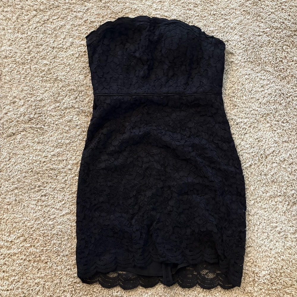Diane Von Furstenberg Black Dress